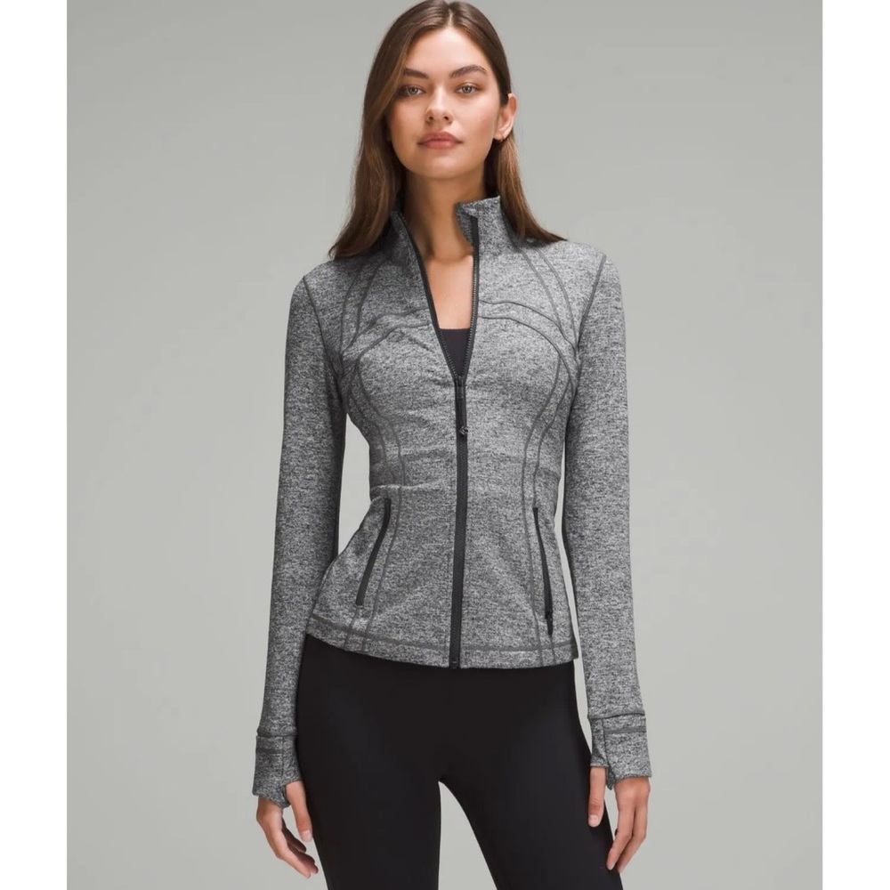 *Discontinued* lululemon Define Jacket *Luon in Heathered Black